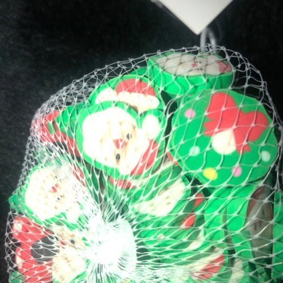 Christmas Pencils Erasers Set New Stocking Stuffers Classroom Prizes - Picture 4 of 7